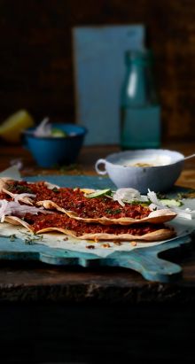 Lahmacun «Türkische Pizza»